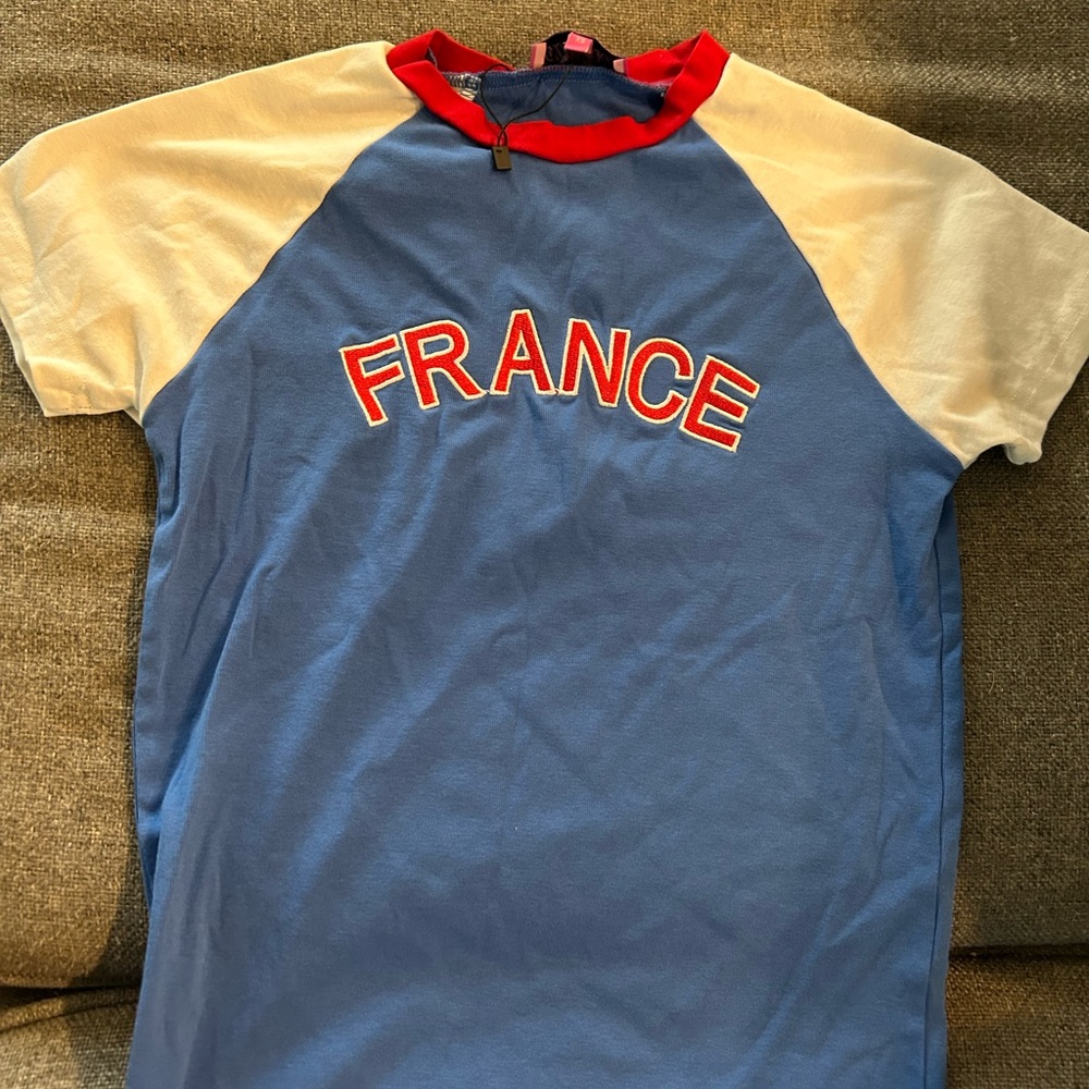 Edikted Blue and Red T-Shirt